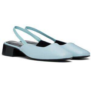 Nicole Saldaña Light Blue Mary Janes sz39